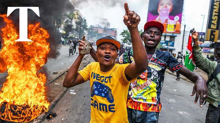 LIVE: Kenyan police clash with protesters in Nairobi