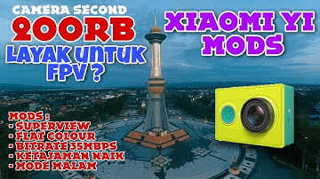 Xiaomi Yi Camera Mod Superview Gopro Tune Flat Colour 35mbps Bitrate