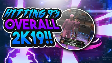 NBA 2K19 HITTING OVERALL 93 LIVE REACTION VIP CLUB OVERALL 93 NBA 2K19 REP REWARDS FOR OVERALL 93!