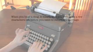 Typewriter 101