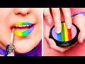 VIE ÉTUDIANTE ARC-EN-CIEL! 🌈 Fournitures scolaires arc-en-ciel DIY, astuces et situations amusantes