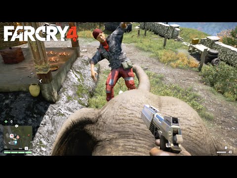 Vidéo: Vidéo: Des Images De Far Cry 4 Montrent Un éléphant En Maraude, Des Batailles Aériennes