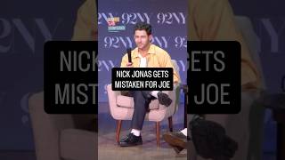 Nick Jonas says he gets mistaken for Joe Jonas