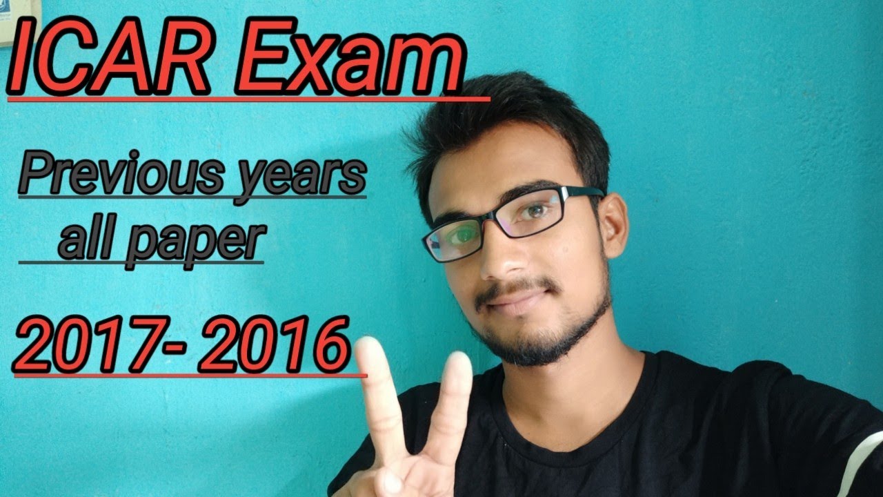 Icar exam previous years all paper | how to download icar previous years paper