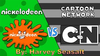 'Nickelodeon vs Cartoon Network'