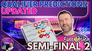 ⭐️ Updated SF2 Qualifier Predictions | Eurovision 2024