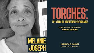 A Conversation with Melanie Josepḥ - TORCHES: 30+ Years of Downtown Performance
On 17 August 2026, TORCHES continues with a conversation with award winning theater maker Melanie Joseph. She founded and led the Foundry Theatre for 25 years.
Melanie Joseph is a dramaturg, community organizer, creative producer, and the founder of The Foundry Theatre. For twenty-five years The Foundry was a refuge for collaborations between artists in every discipline, activists, and scholars—working together at the edge of what’s possible in performance, public discourse, and social justice communities. The Foundry’s commissioned works toured nationally and internationally, garnered all kinds of nominations and awards, and troubled the conventions of the American Theatre. Melanie herself has been honored with the Doris Duke Artist Prize, two Ross Wetzsteon Obie Awards, the Lucille Lortel Award for Artistic Producing, The Skirball Kennis Artist Prize and nine Drama Desk Award Nominations for “Unique Theatrical Experience” (that never won. Ever ;=). All of the above history is documented, interrogated, and re-imagined in A Moment on the Clock of the World—a book that launches both The Foundry’s and Melanie’s creative inquiry into the future tense; while the company’s visual histories can be explored in its website. Melanie is currently an independent artist and producer whose work continues to explore questions of theatre and its place in these complex times.
About HowlRound TV
HowlRound TV is a global, commons-based, peer-produced, open-access livestreaming and video archive project stewarded by the nonprofit HowlRound. HowlRound TV is a free and shared resource for live conversations and performances relevant to the worlds performing arts and cultural fields. Its mission is to break geographic isolation, promote resource sharing, and develop our knowledge commons collectively. Anyone can participate in this community of peer organizations revolutionizing the flow of information, knowledge, and access in our field by becoming a producer and co-producing with us. Learn more by going to our contribute content page. A Conversation with Melanie Josepḥ - TORCHES: 30+ Years of Downtown Performance