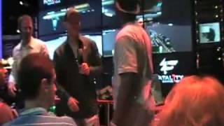 DJ Whoo Kid at 2009 E3 Conference & Raekwon Performance
