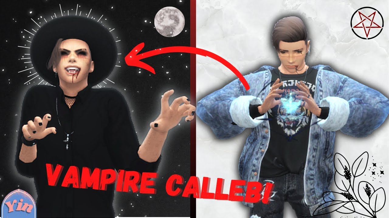 Exploring Vampires (CAS) -*AMAZING* Transformation!! ~Yin