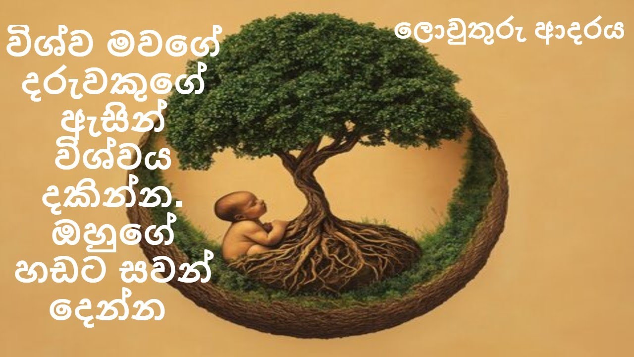 විශ්ව මවගේ දරුවකුගේ ඇ‌සින් විශ්වය දකින්න. ඔහුගේ හඩට සවන් දෙන්න | Nirodaarana@gmail.com