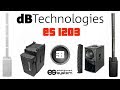 Обзор dB Technologies es1203