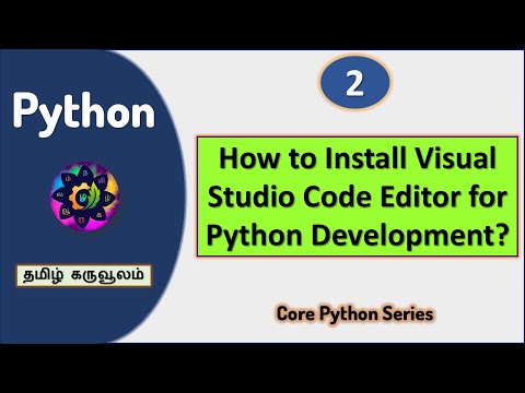 Installing Visual Studio Code Editor for Python Development