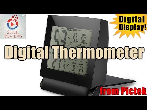 Thermometer/Hygrometer Combo from Pictek