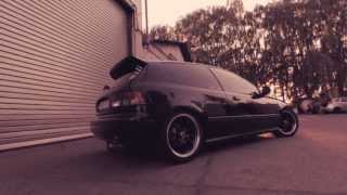 Skys Black On Black B18C4 Civic Trapshit Productionz