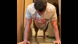 Day 127: Push-ups until failure challenge #shorts #homeworkout #adls #fyp