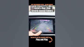 How to install reverse camera/rear view camera/backup camera. #car #diy #tips #toyota #howto #tech