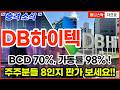 [DB하이텍 주가전망] BCD 70% 넘자 8인치 큰손이 다시 보는 이유 오늘 영상은 꼭 보셔야 합니다