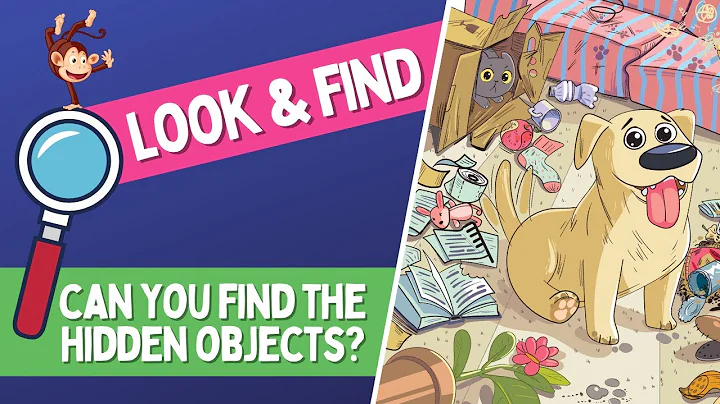 Look and Find! FIND THE HIDDEN OBJECTS - Hidden Object Games for Kids!