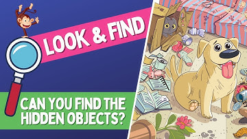 Look and Find! FIND THE HIDDEN OBJECTS - Hidden Object Games for Kids!