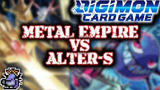 METAL EMPIRE VS ALTER-S! - Digimon Card Game Battle! Feat. @NichiNoUchuu