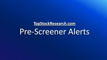 Alerts Overview Part 3 | Pre-Screener Alerts