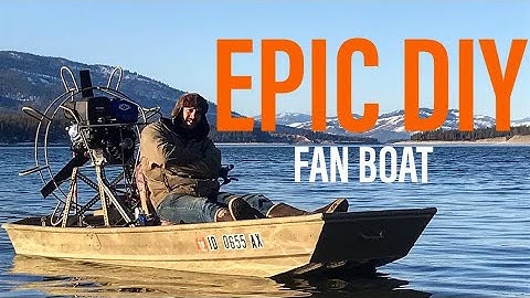 EPIC DIY SOLO AIRBOAT