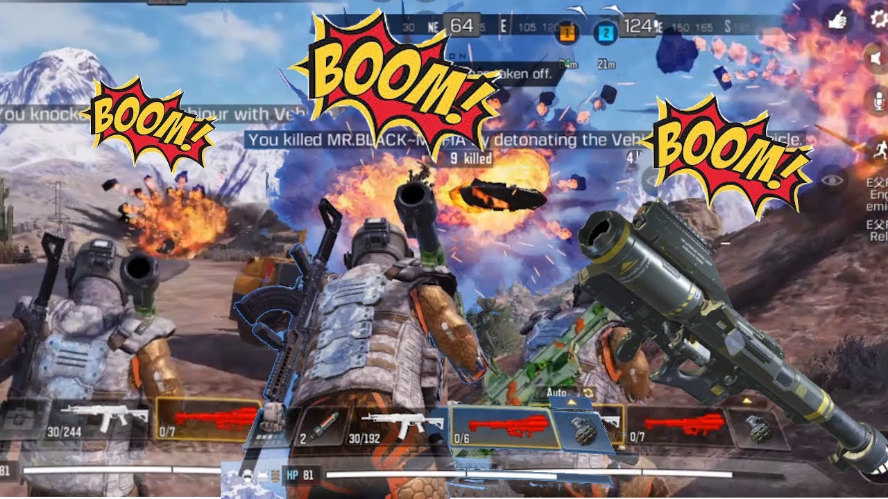 Cod 30 Boom Boom! Boom!! Boom!!!. COD Mobile battle royal game-play. - YouTube
