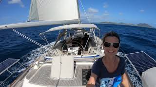 ep57  Sailing St.Kitts – HallbergRassy 54 Cloudy Bay   Jan 2019