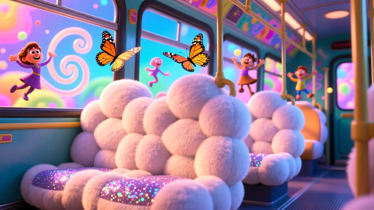 Beep Rides Beep Beep Bus Ride 🚌🔔🍼 | Kids Fantasy Song | Learn Safe Travel and ...