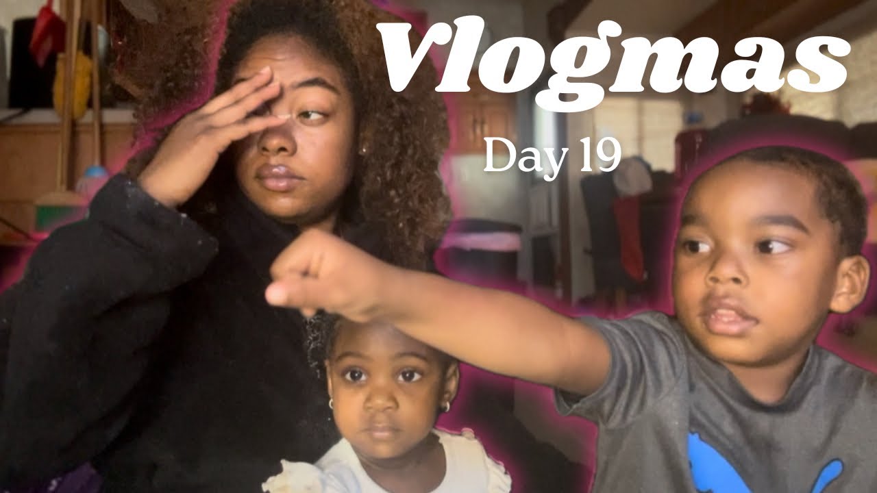 Vlogmas day 19 | I’m trying to stay strong for my kids… - YouTube