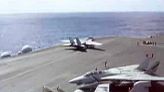 F-14 Tomcat Recovered Aboard USS Constellation
