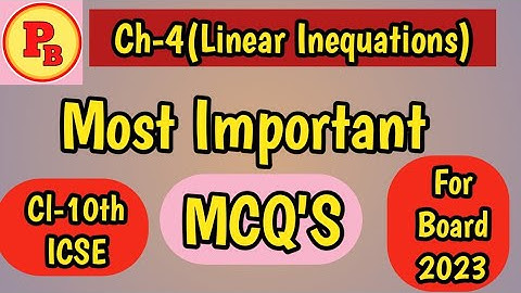 most important mcq