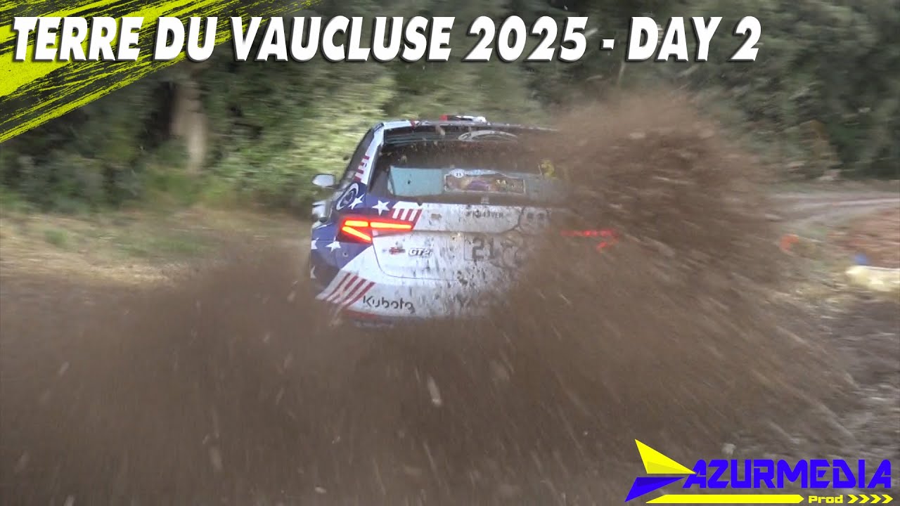 Rallye Terre de Vaucluse 2025 – Jour 2 : Attaque MAX et Show dans la poussière !