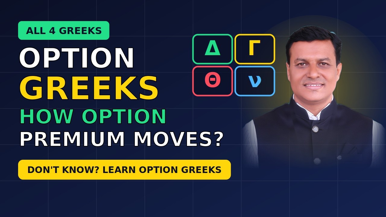 Options Explained Gamma Option Greeks Explained: How Option Premium (Price) Moves | Delta ...