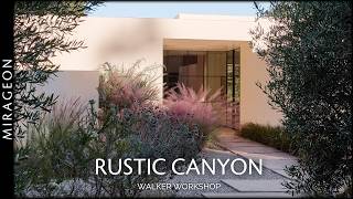 Skylights and Glass Walls Framing Wooded Scenes | Rustic Canyon House