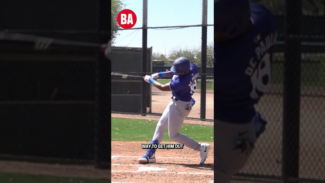 How good of a hitter is Josue De Paula?