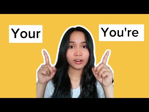 Difference between"Your and You're"