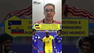 EQUADOR E CURAÇAO FICAM NO 0 A 0 🇪🇨🇨🇼