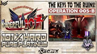 The Wonderful 101: Remastered | 101% Hard Pure Platinum | Operation 005-B