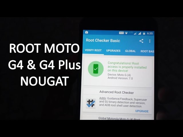 How to Root Moto G4 Plus on Nougat ?✓ Root G4 & G4 Plus with Twrp Recovery  