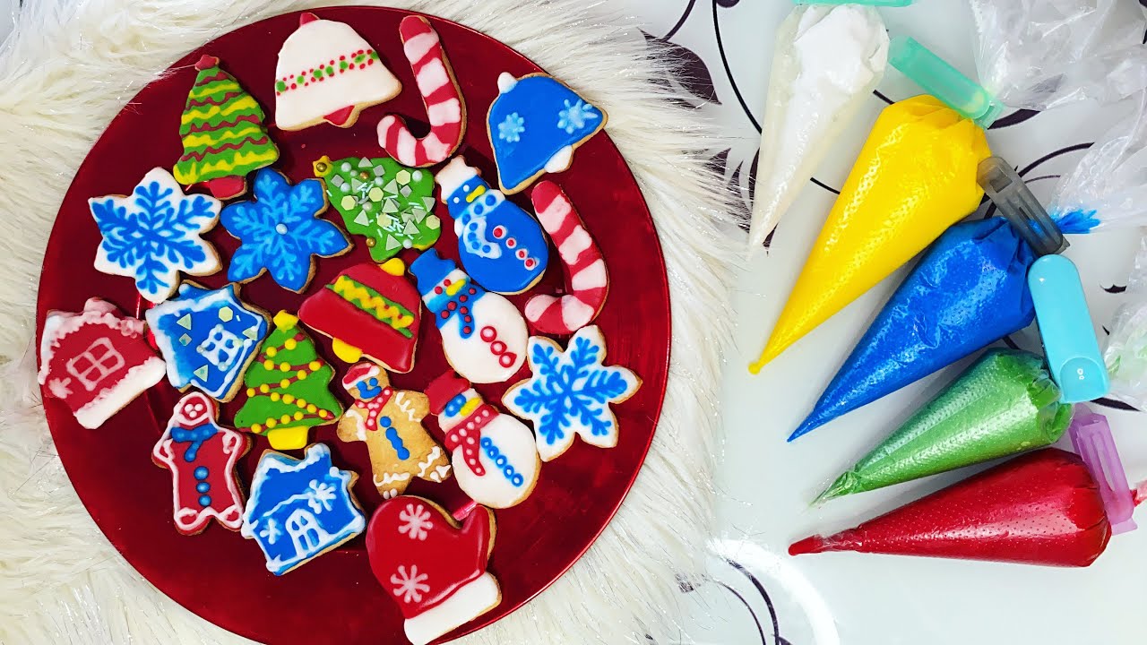 Перфектен Роял Айсинг за декорация на коледни сладки | Royal Icing for Decorating | Белковая глазурь