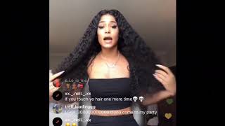 Cucumber Girl(MiinaMariie) Shoots Her Shot At Raginae Carter BF YFN Lucci🙀🤦🏾‍♂️