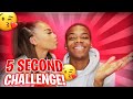 5 SECOND CHALLENGE FT TENNESSEE THRESH 😍 *SHE KISSED ME 😳*