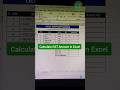 Calculate GST Amount in Excel! 💰📊Quick formula—accurate results in seconds! ⚡🔥 #gst #excel #shorts