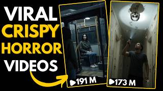 How to Create VIRAL AI Crispy Horror Videos for FREE (New Viral Niche)