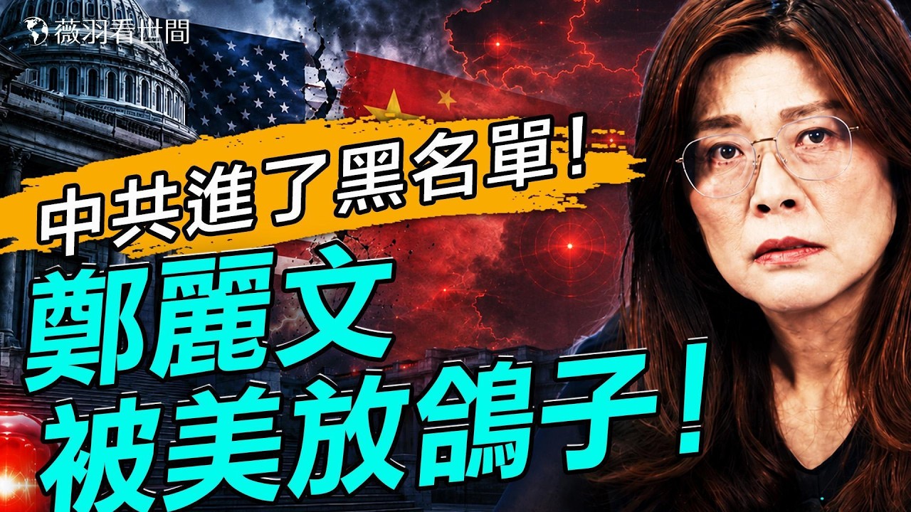 美國正式宣戰！中共被列入「侵略者軸心」！鄭麗文去了美國，發生了一件連北京都沒想到的事！｜薇羽看世間 20260612