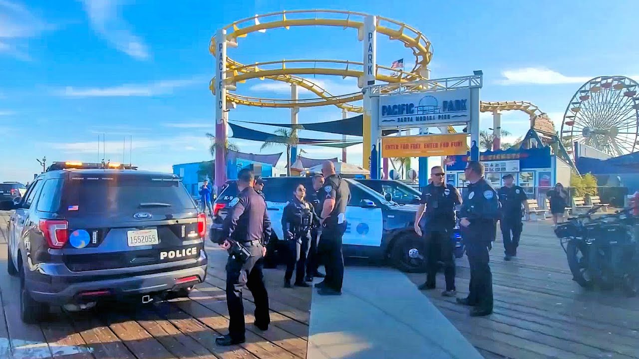 UPDATE Santa Monica Pier Bomb Scare Shacked