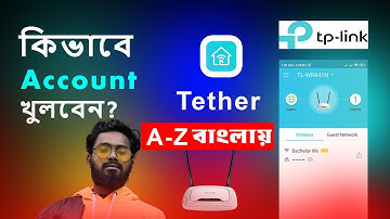 TP Link Tether App setup LIKE A PRO! TP link Tether app full setup a-z bangla। Tether Account open।