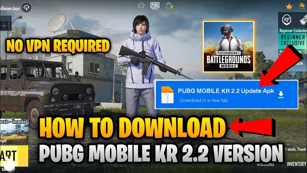 Pubg lite korean version apk and obb download