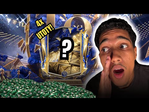 LOUCURA! GANHEI 4X UTOTS NO MEGA PACK OPEN DO FC MOBILE😱🔥